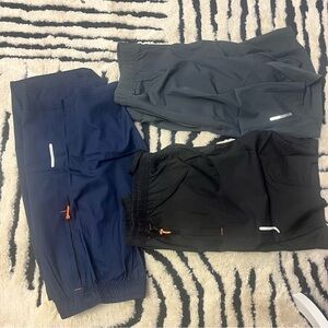 Stylish Jogger shorts Set - Black, Blue, Gray